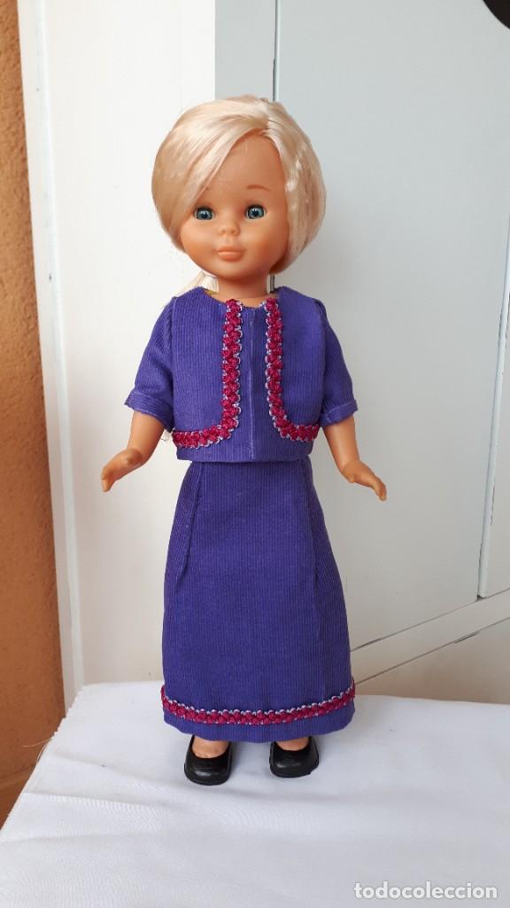 Vestidos mu&ntilde;ecas espa&ntilde;olas: NANCY ANTIGUO CONJUNTO 2 PIEZAS - Foto 1