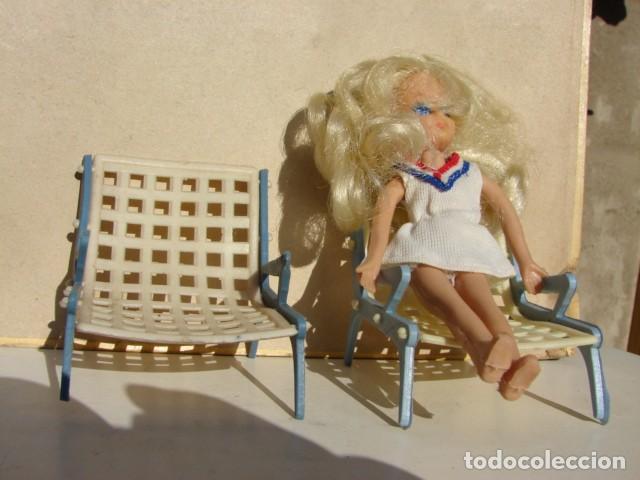 Vestidos mu&ntilde;ecas espa&ntilde;olas: 2 MINI SILLITAS PARA MU&Ntilde;ECAS - Foto 1