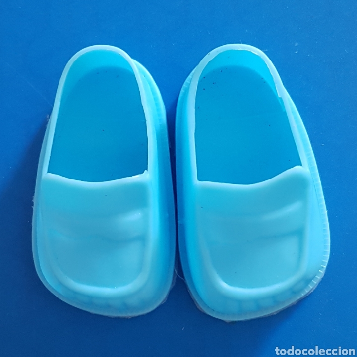 Vestidos mu&ntilde;ecas espa&ntilde;olas: ^^^ S73 - ZAPATOS AZULES PARA LESLY, PAOLA REINA O MU&Ntilde;ECAS SIMILARES