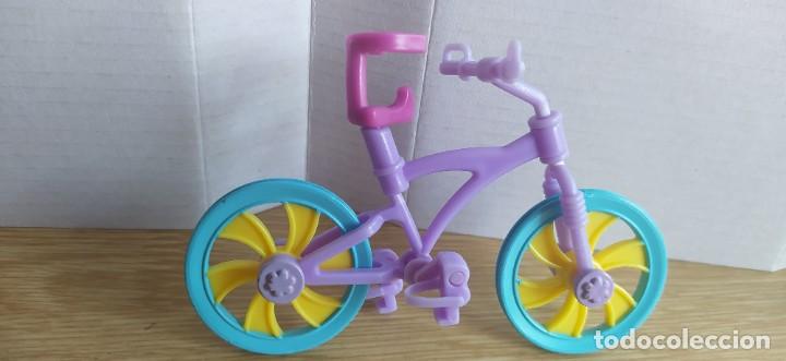 Vestidos mu&ntilde;ecas espa&ntilde;olas: Bicicleta Polly Pocket - Foto 2