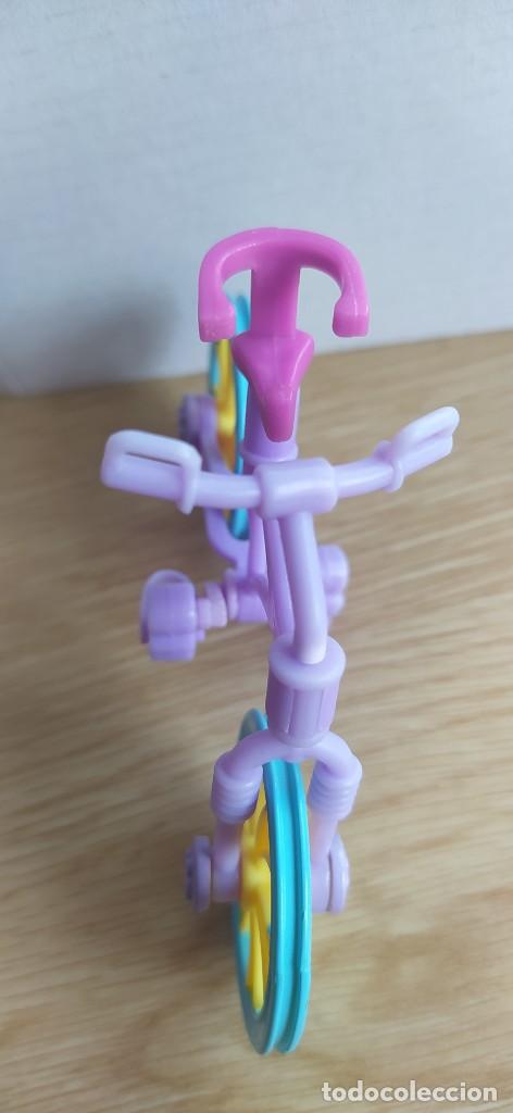 Vestidos mu&ntilde;ecas espa&ntilde;olas: Bicicleta Polly Pocket - Foto 3