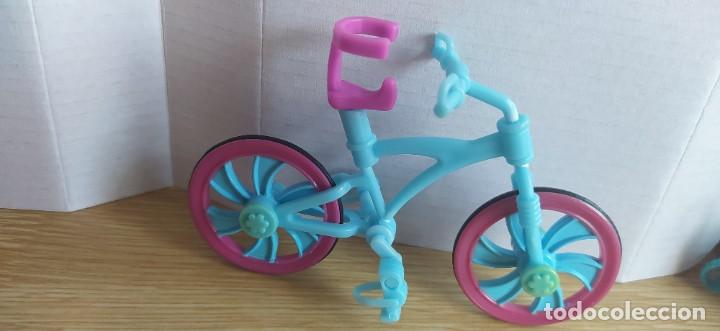 Vestidos mu&ntilde;ecas espa&ntilde;olas: Bicicleta Polly Pocket - Foto 2