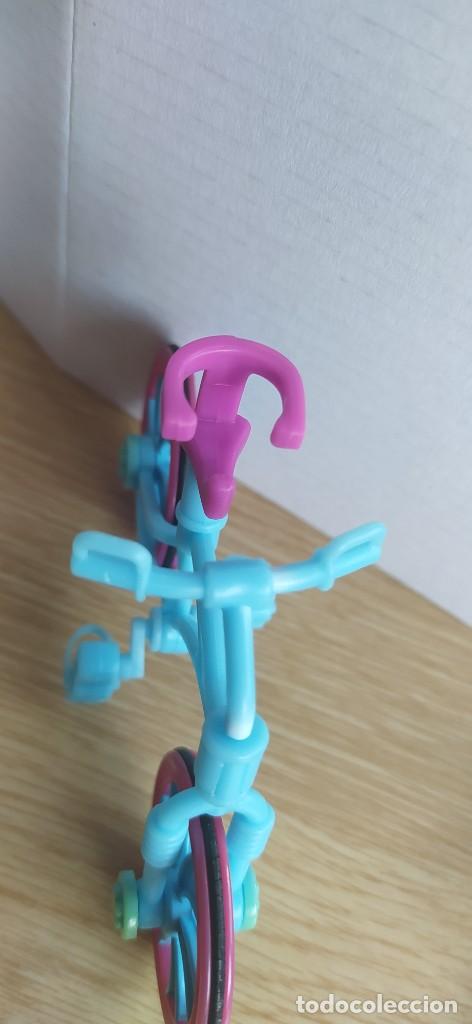 Vestidos mu&ntilde;ecas espa&ntilde;olas: Bicicleta Polly Pocket - Foto 4