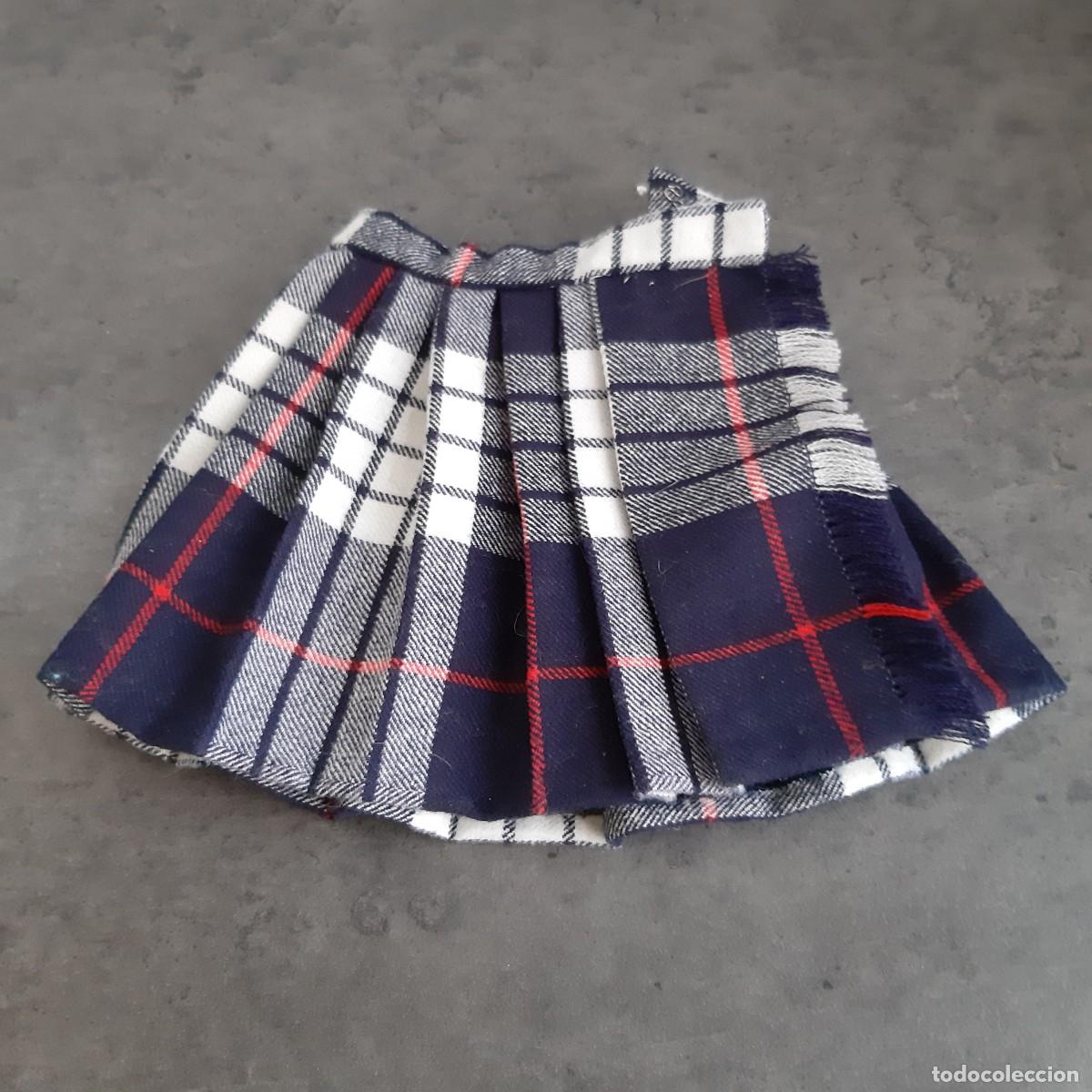 Vestidos mu&ntilde;ecas espa&ntilde;olas: FALDA TABLEADA PARA MU&Ntilde;ECA - Foto 3