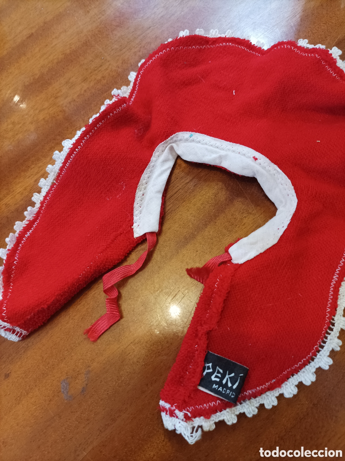Vestidos mu&ntilde;ecas espa&ntilde;olas: &rdquo;RAPACI&Ntilde;A&rdquo; BABERO MARCA PEKI MADRID DE MU&Ntilde;ECA - Foto 3
