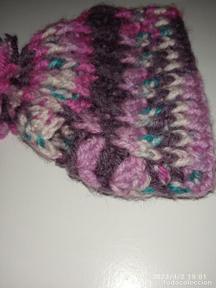 Vestidos mu&ntilde;ecas espa&ntilde;olas: Gorro para mu&ntilde;eca tama&ntilde;o nenuco - Foto 3