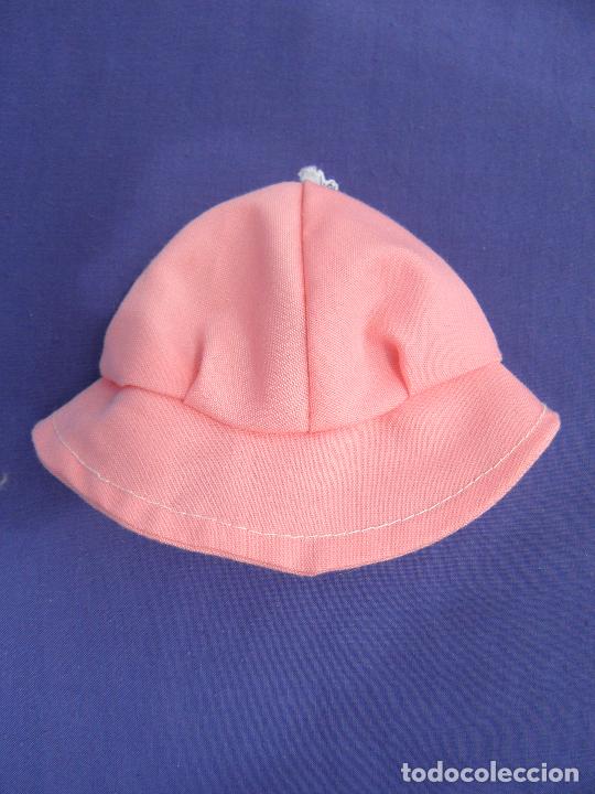 Vestidos mu&ntilde;ecas espa&ntilde;olas: Antiguo gorro rosa para mu&ntilde;ecas - Foto 2