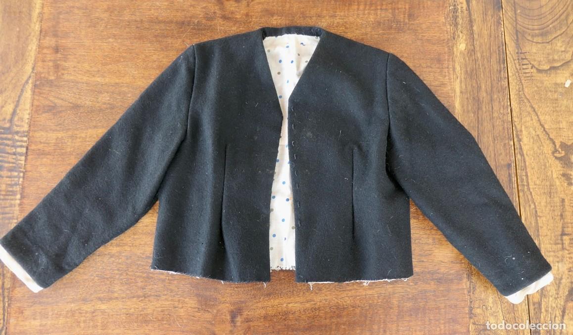 Vestidos mu&ntilde;ecas espa&ntilde;olas: CHAQUETA NEGRA DE MU&Ntilde;ECA - Foto 1
