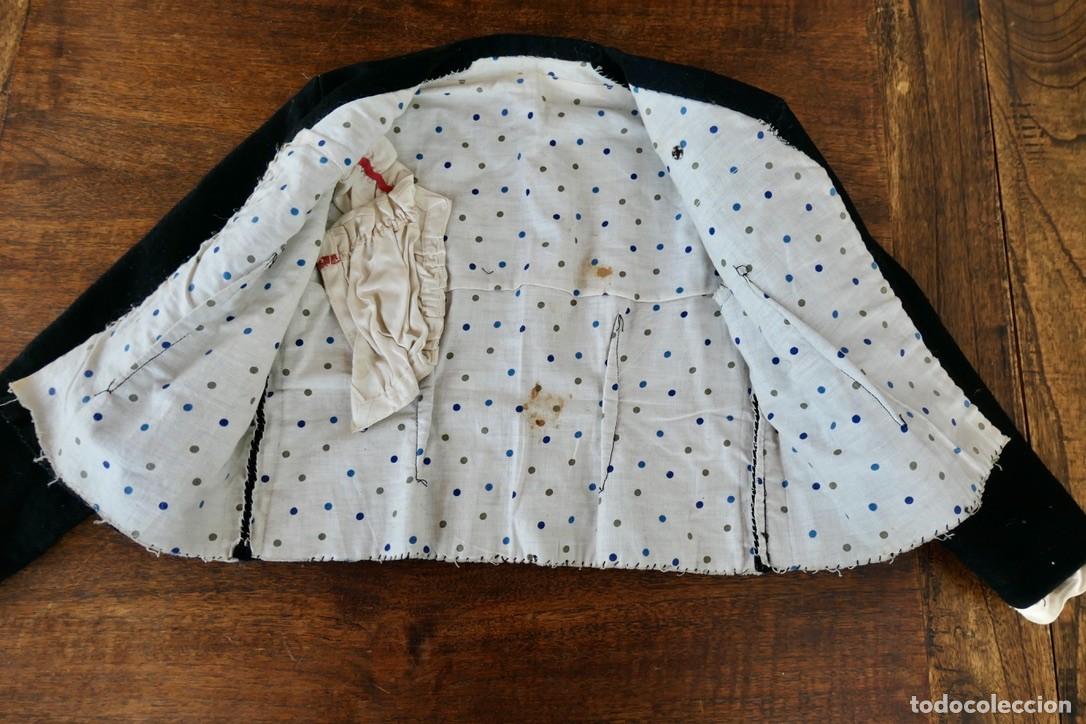 Vestidos mu&ntilde;ecas espa&ntilde;olas: CHAQUETA NEGRA DE MU&Ntilde;ECA - Foto 4