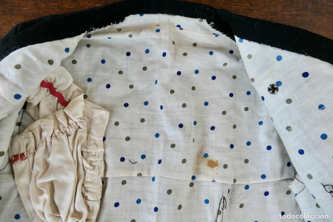 Vestidos mu&ntilde;ecas espa&ntilde;olas: CHAQUETA NEGRA DE MU&Ntilde;ECA - Foto 5