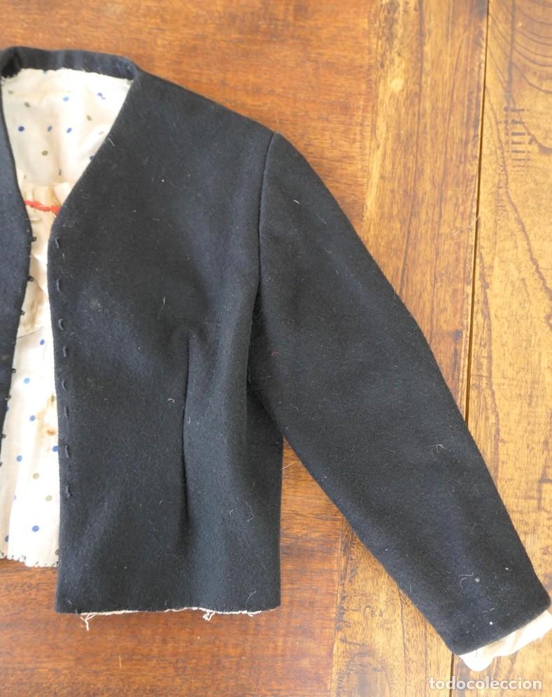 Vestidos mu&ntilde;ecas espa&ntilde;olas: CHAQUETA NEGRA DE MU&Ntilde;ECA - Foto 8
