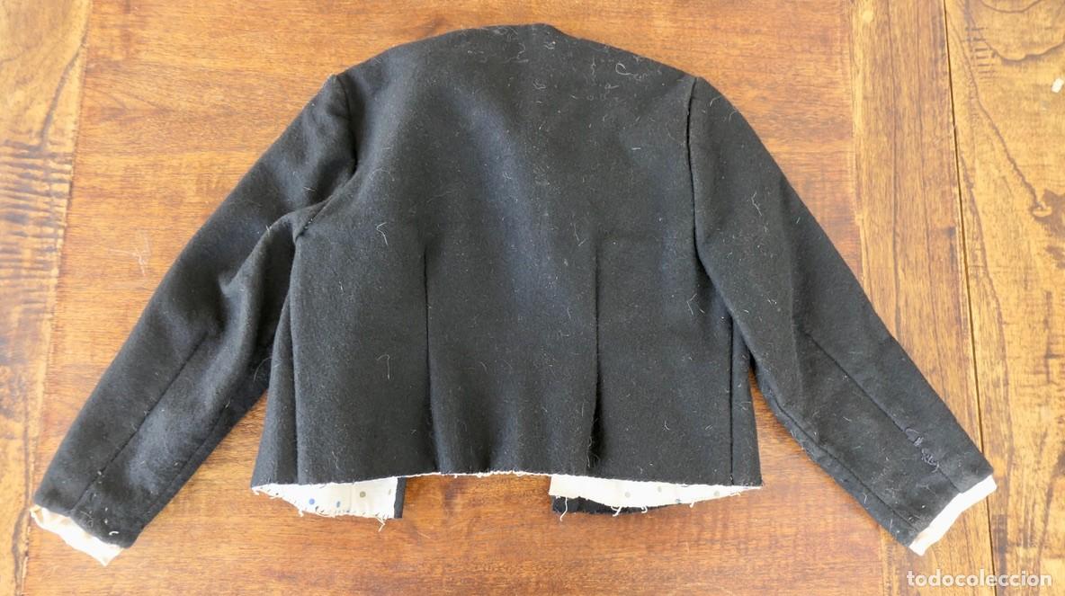 Vestidos mu&ntilde;ecas espa&ntilde;olas: CHAQUETA NEGRA DE MU&Ntilde;ECA - Foto 9
