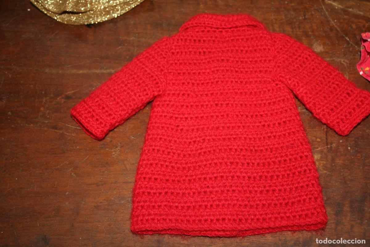 Vestidos mu&ntilde;ecas espa&ntilde;olas: abrigo mu&ntilde;eca punto mu&ntilde;eco - Foto 3