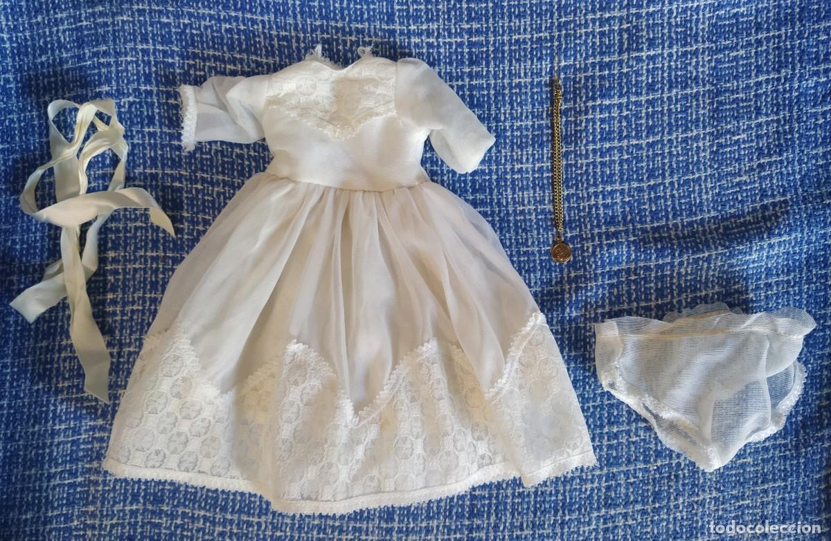 Vestidos mu&ntilde;ecas espa&ntilde;olas: Conjunto vestido comuni&oacute;n mu&ntilde;eca - Foto 1