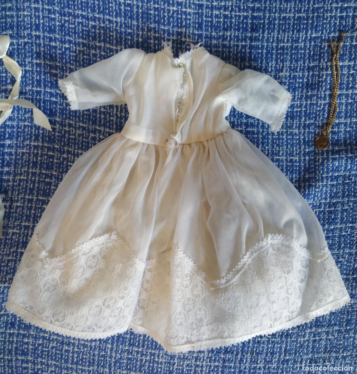 Vestidos mu&ntilde;ecas espa&ntilde;olas: Conjunto vestido comuni&oacute;n mu&ntilde;eca - Foto 2