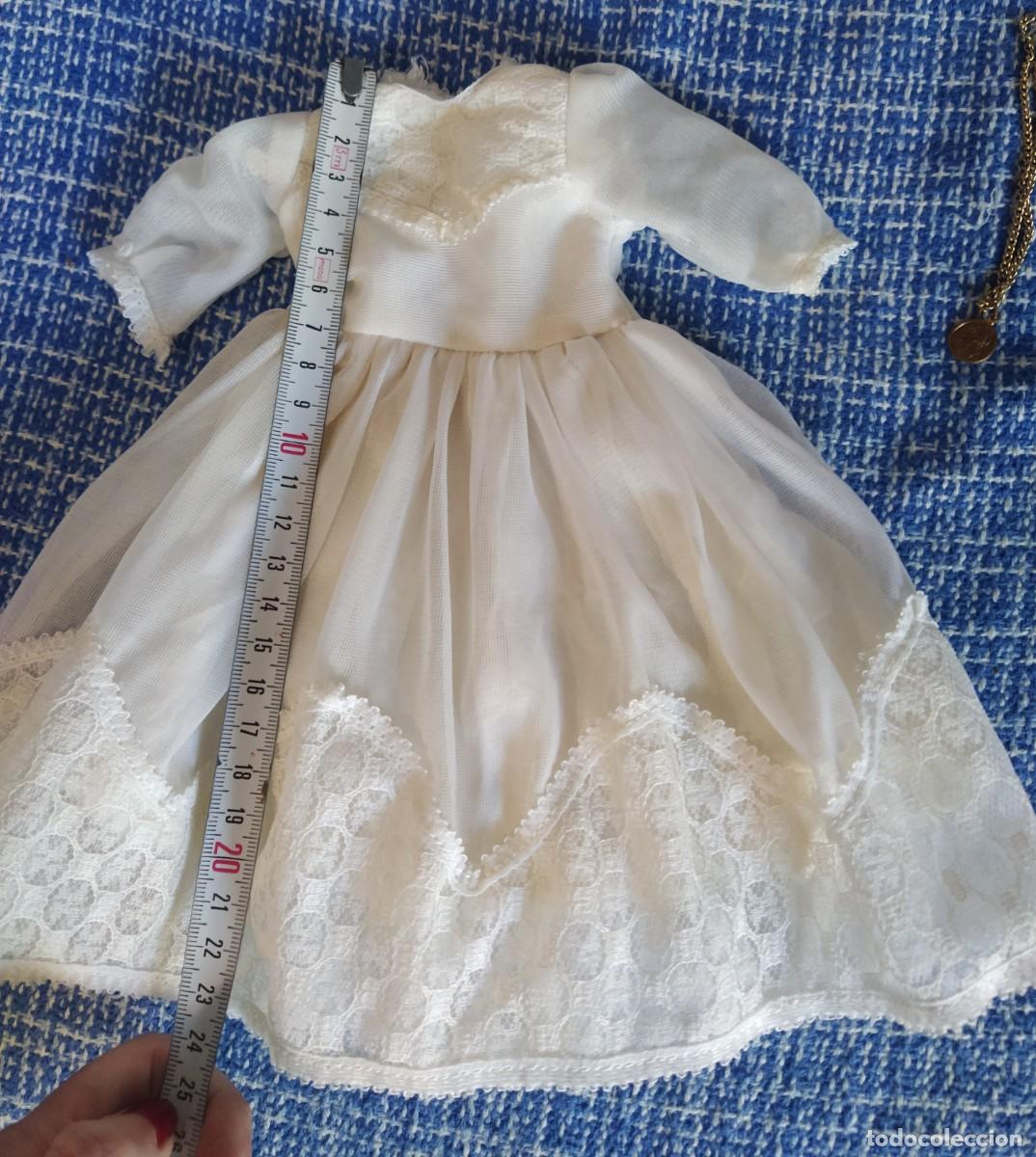 Vestidos mu&ntilde;ecas espa&ntilde;olas: Conjunto vestido comuni&oacute;n mu&ntilde;eca - Foto 5