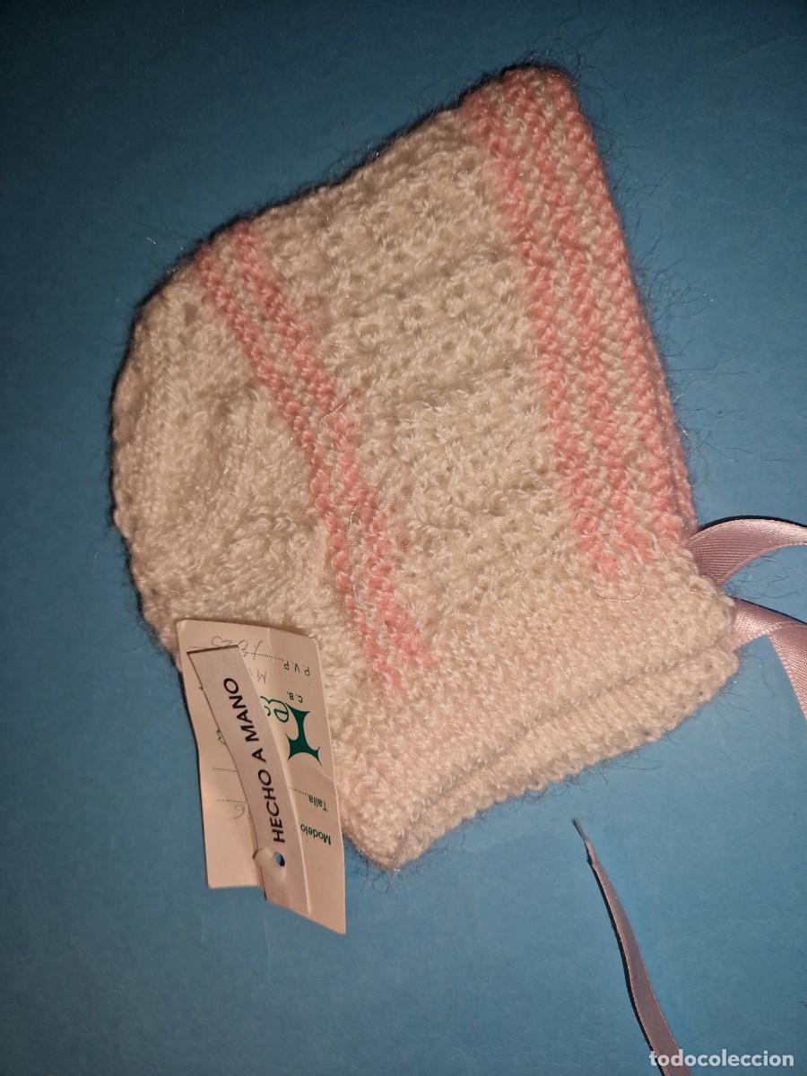 Vestidos mu&ntilde;ecas espa&ntilde;olas: GORRO PARA BEBE O MU&Ntilde;ECA - Foto 1