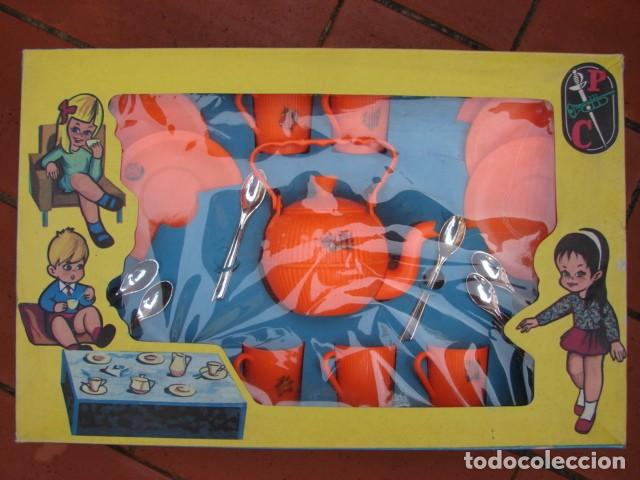 Vestidos mu&ntilde;ecas espa&ntilde;olas: CAJA CON JUEGO DE CAFE - PC - Foto 1