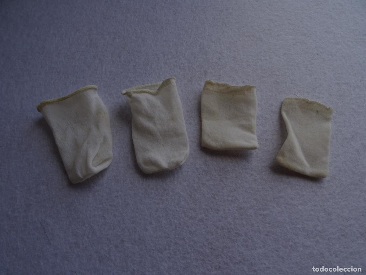 Vestidos mu&ntilde;ecas espa&ntilde;olas: 2 PARES DE CALCETINES PARA MU&Ntilde;ECAS - Foto 1