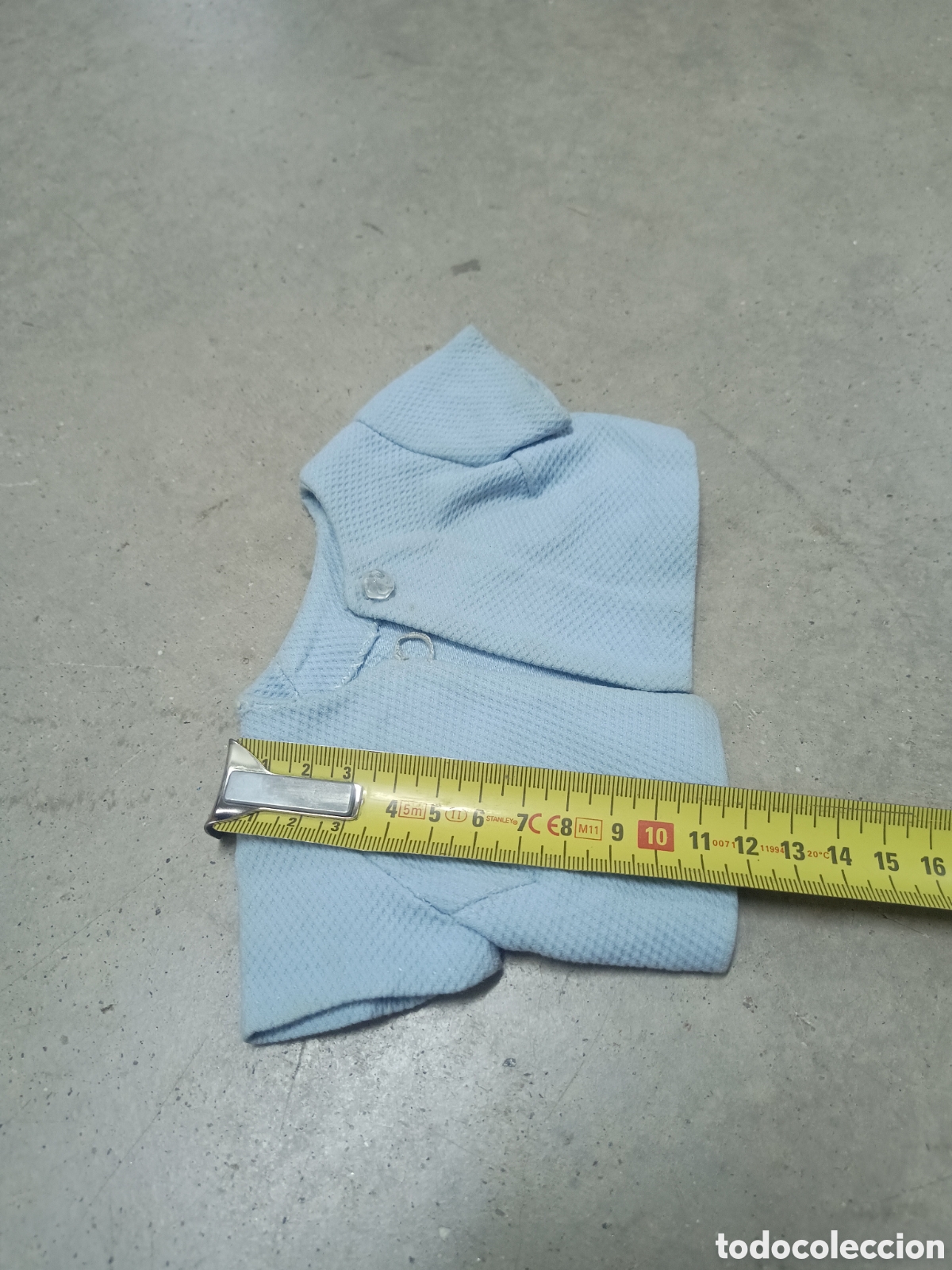 Vestidos mu&ntilde;ecas espa&ntilde;olas: CHAQUETA AZUL DE MU&Ntilde;ECA - Foto 4