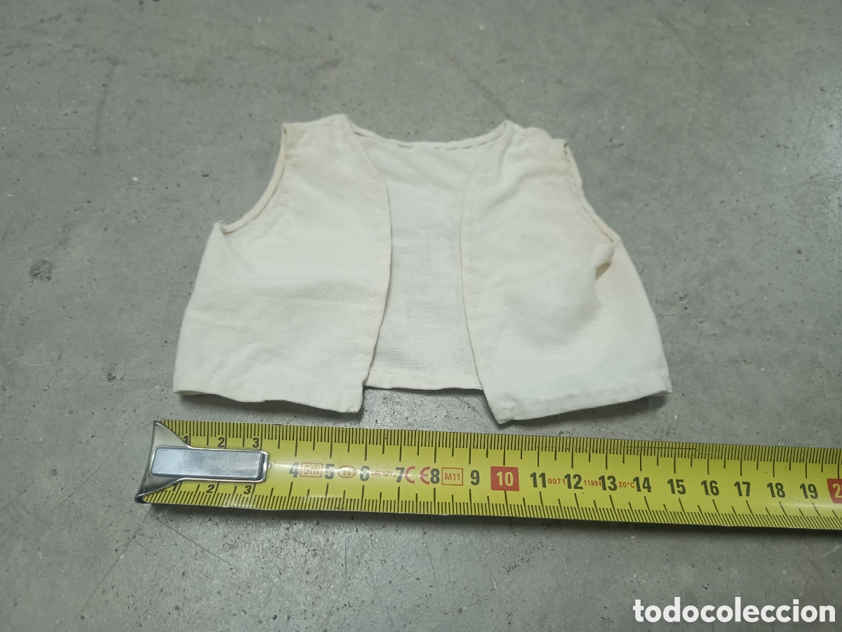 Vestidos mu&ntilde;ecas espa&ntilde;olas: CAMISA BLANCA DE MU&Ntilde;ECA - Foto 3