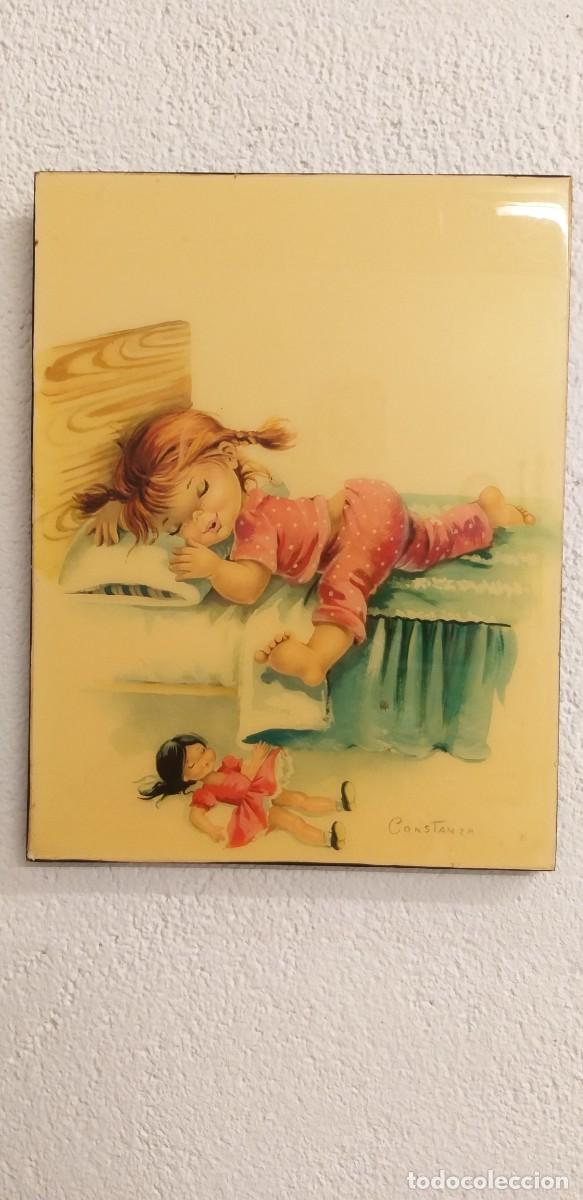 Vestidos mu&ntilde;ecas espa&ntilde;olas: CUADRO INFANTIL VINTAGE DE CONSTANZA - Foto 7