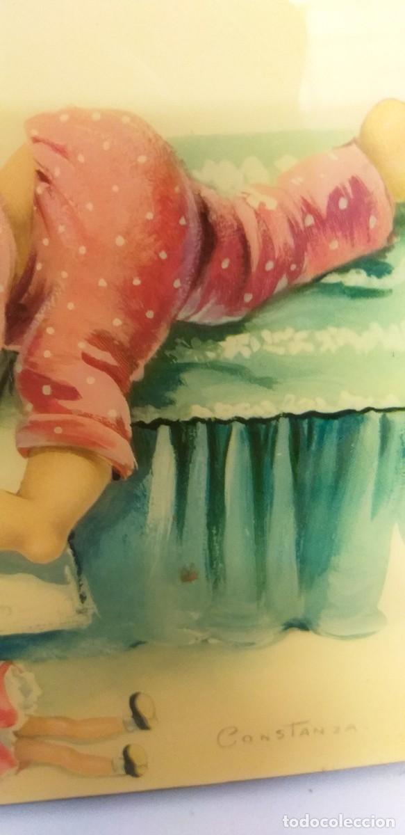 Vestidos mu&ntilde;ecas espa&ntilde;olas: CUADRO INFANTIL VINTAGE DE CONSTANZA - Foto 14