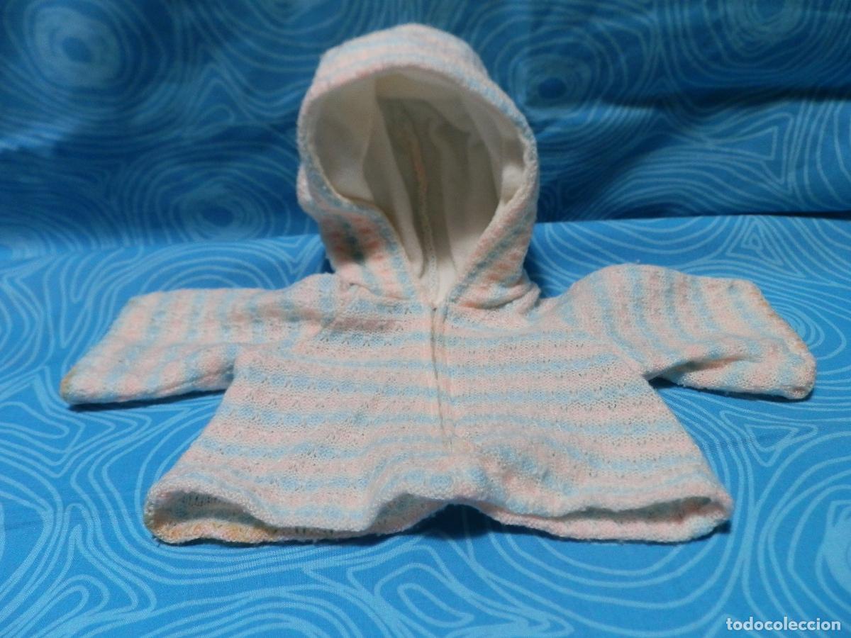 Vestidos mu&ntilde;ecas espa&ntilde;olas: ANTIGUO JERSEY CAPUCHA SIN MARCA PARA MU&Ntilde;ECA - Foto 5