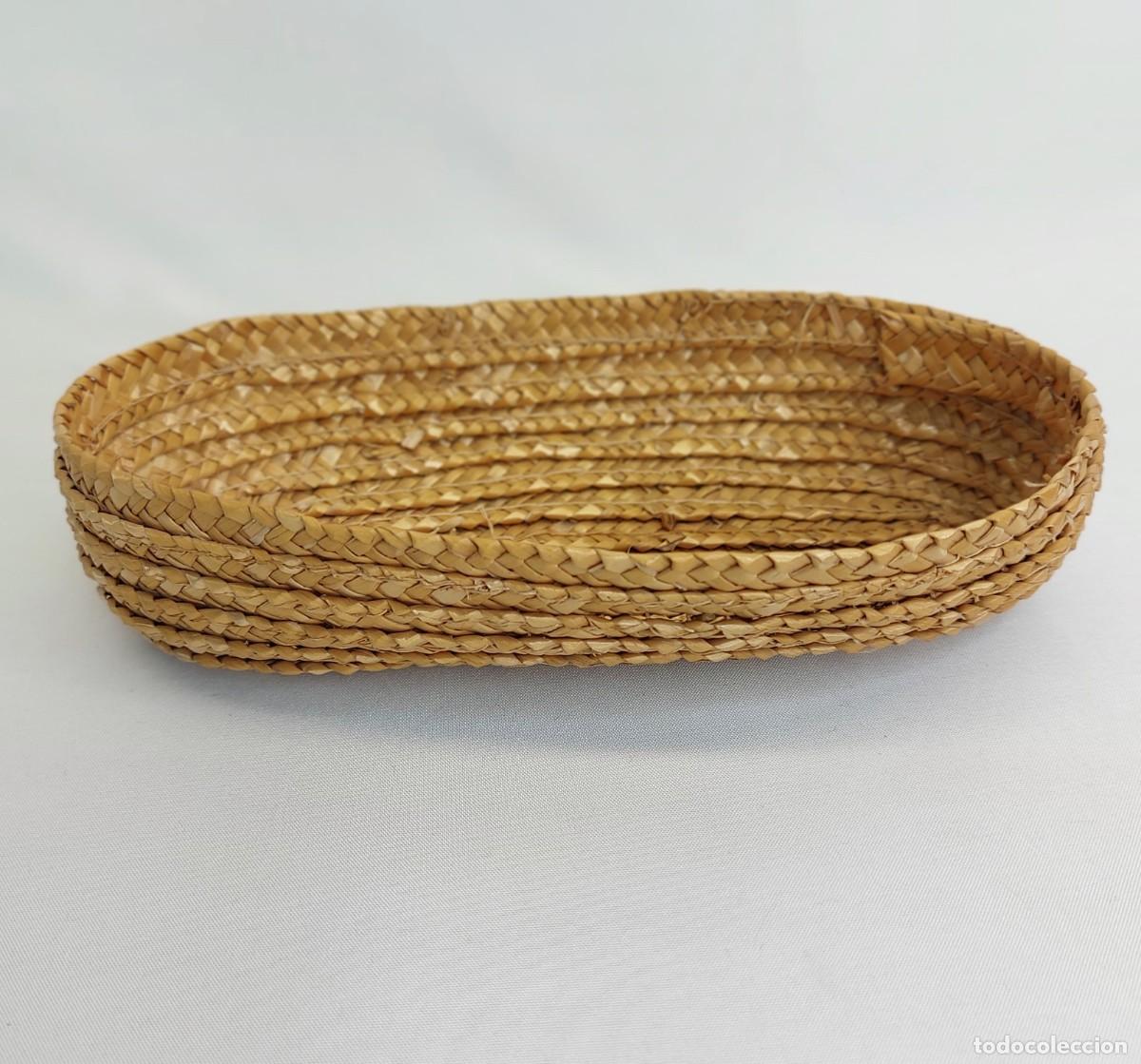 Vestidos mu&ntilde;ecas espa&ntilde;olas: MOISES DE ESPARTO PARA MU&Ntilde;ECA 18cm DE LARGO. - Foto 3