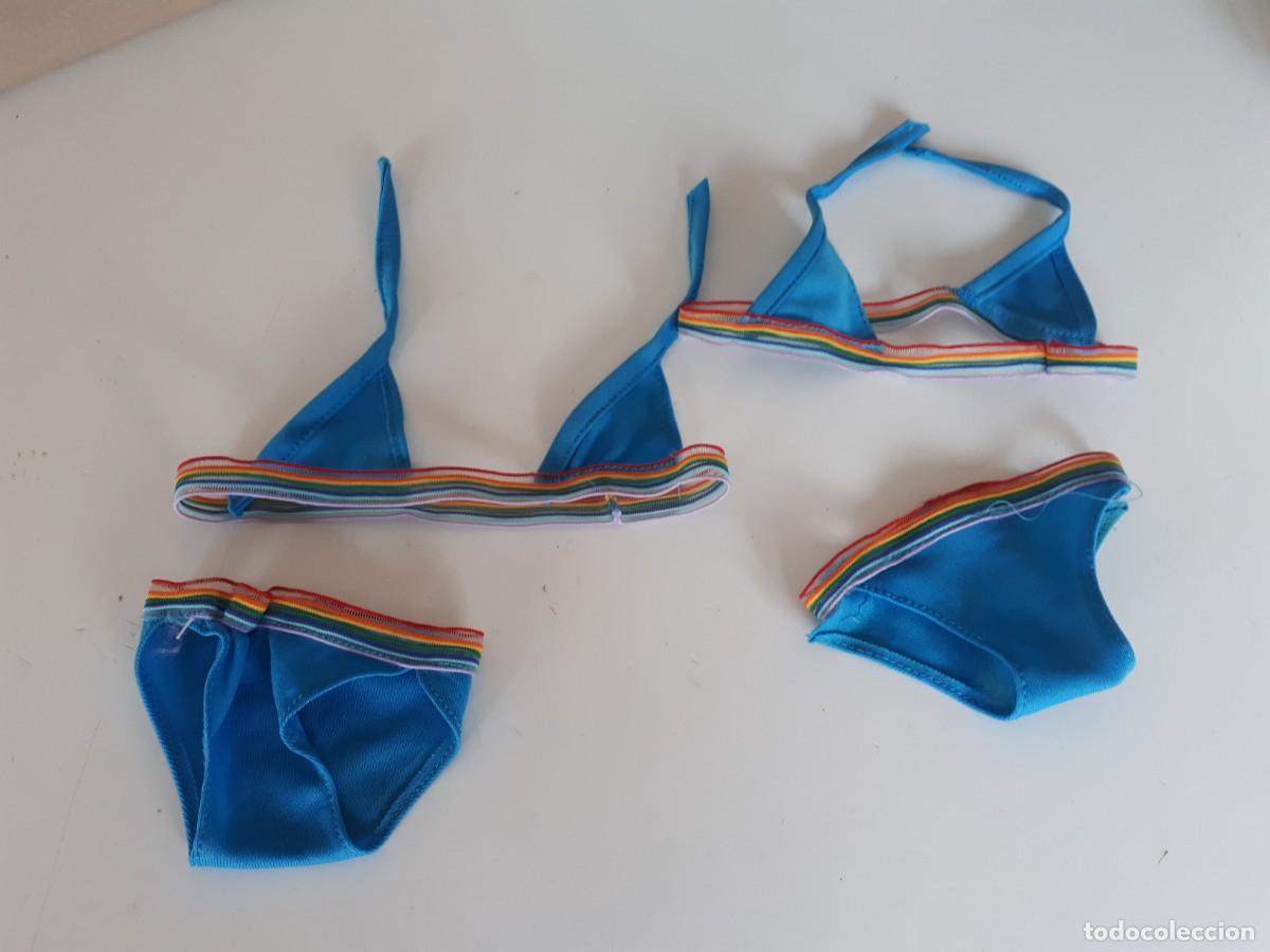 Vestidos mu&ntilde;ecas espa&ntilde;olas: LOTE DE 2 BIQUINIS PARA MU&Ntilde;ECA - Foto 1