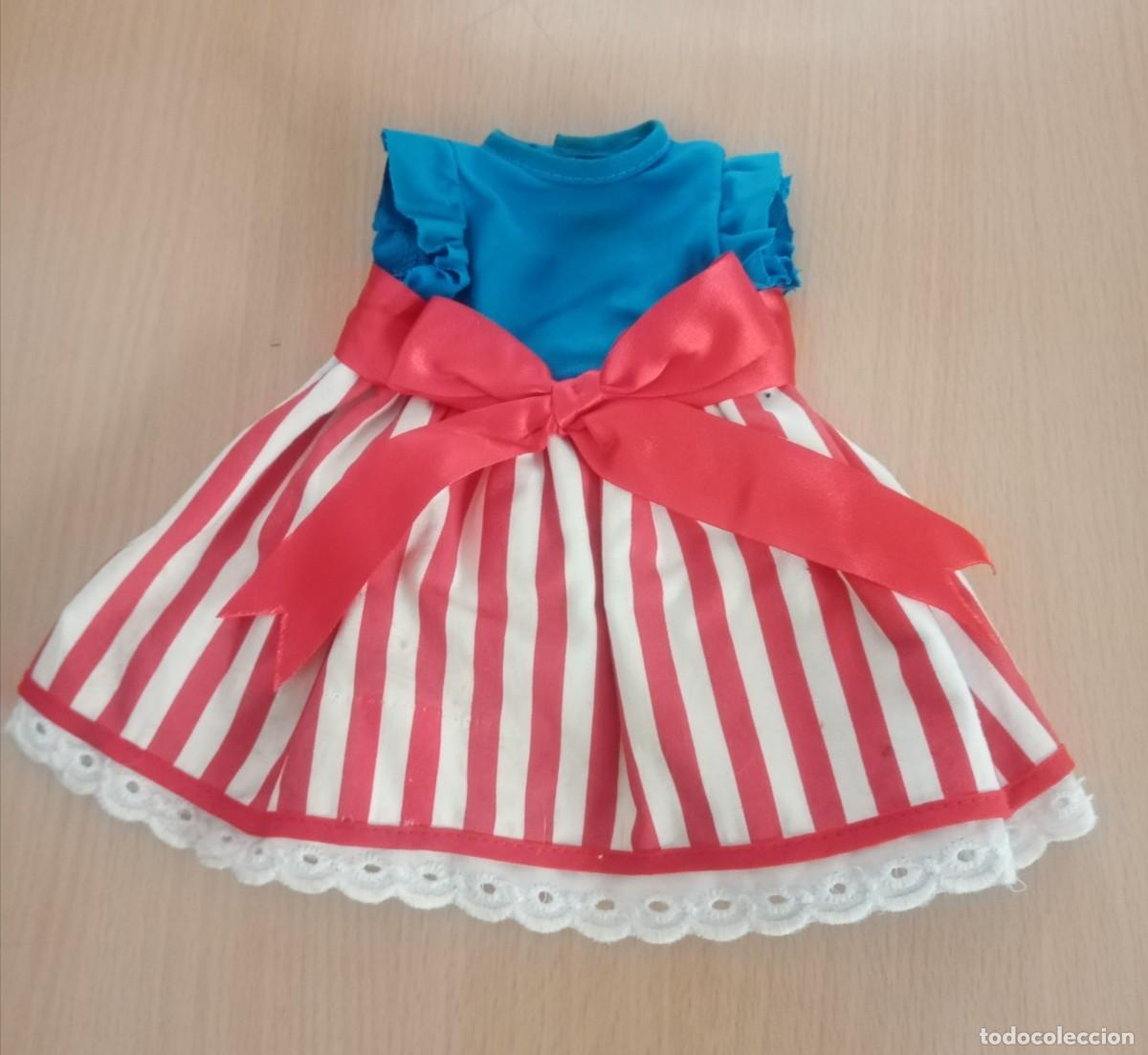 Vestidos mu&ntilde;ecas espa&ntilde;olas: Vestidito de Blancanieves para mu&ntilde;eca. - Foto 1