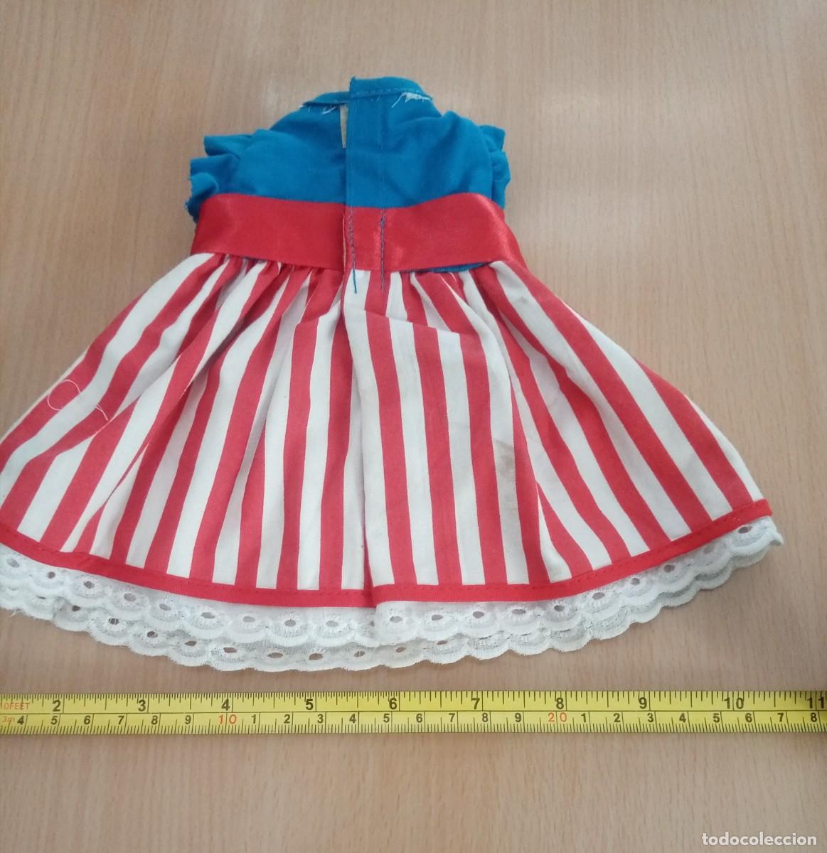 Vestidos mu&ntilde;ecas espa&ntilde;olas: Vestidito de Blancanieves para mu&ntilde;eca. - Foto 4