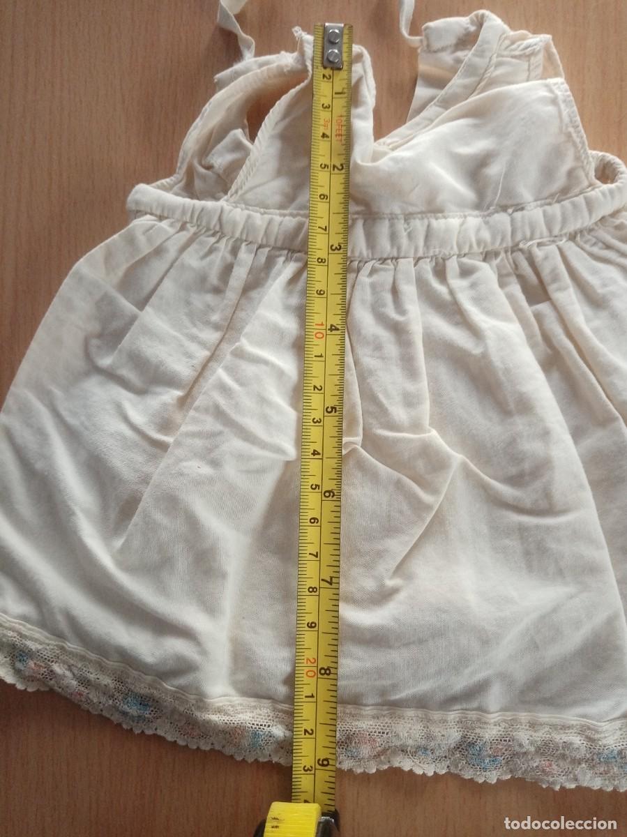 Vestidos mu&ntilde;ecas espa&ntilde;olas: Vestidito blanco para mu&ntilde;eca. - Foto 3