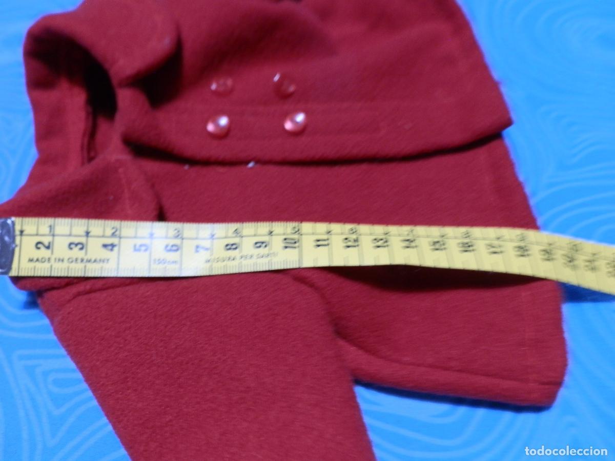 Vestidos mu&ntilde;ecas espa&ntilde;olas: ANTIGUO ABRIGO SIN MARCA PARA MU&Ntilde;ECA - Foto 3