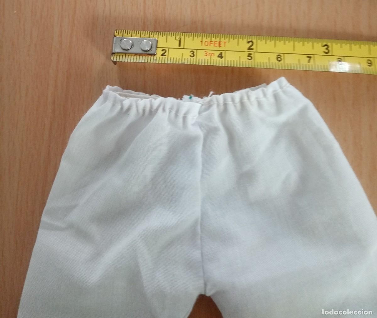 Vestidos mu&ntilde;ecas espa&ntilde;olas: Pantaloncito blanco para mu&ntilde;eca. - Foto 2