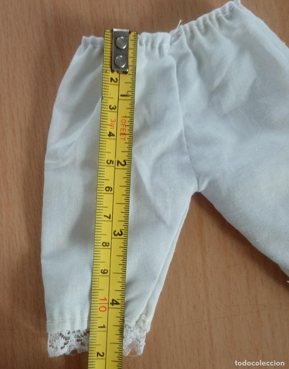 Vestidos mu&ntilde;ecas espa&ntilde;olas: Pantaloncito blanco para mu&ntilde;eca. - Foto 3