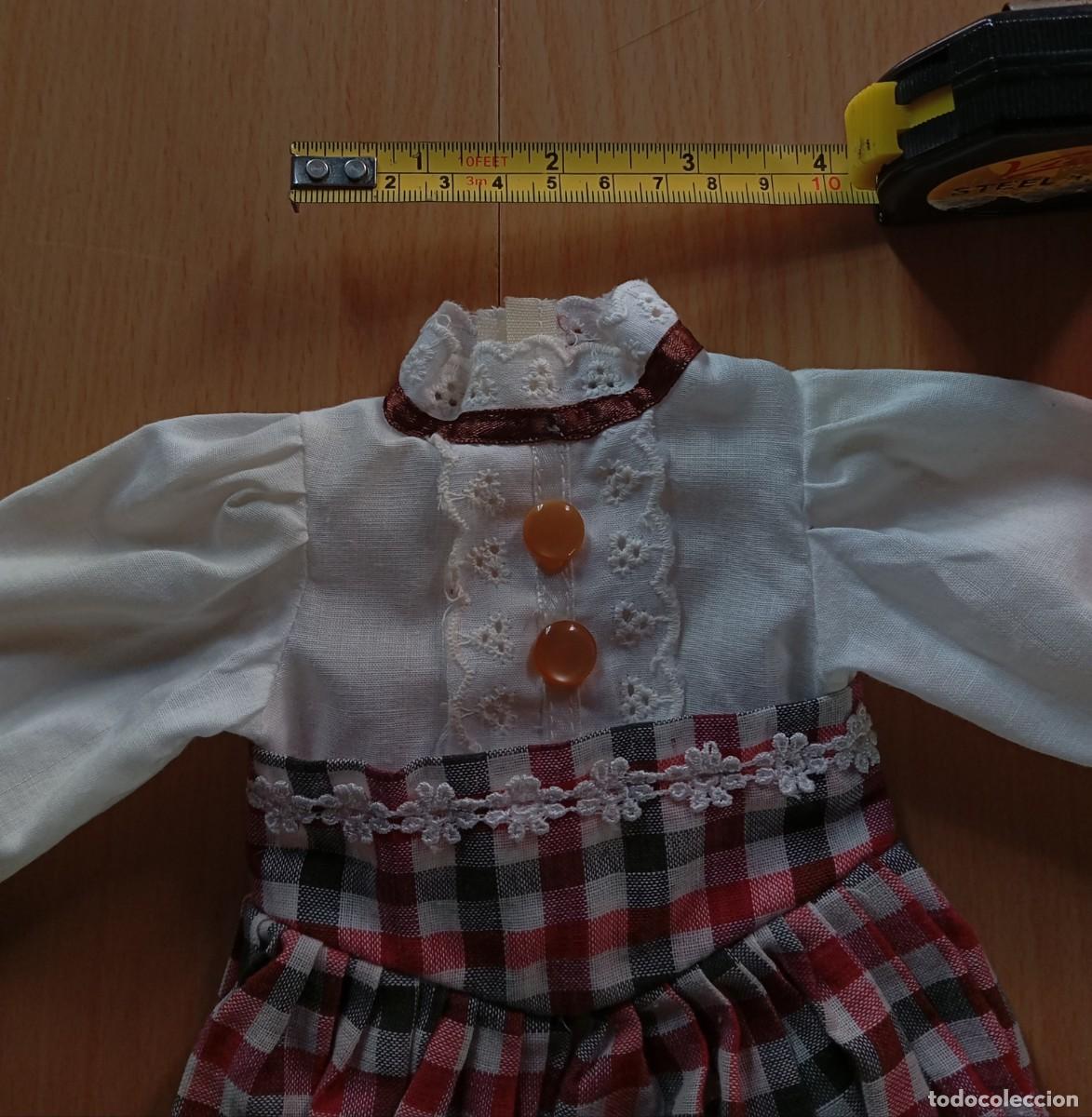 Vestidos mu&ntilde;ecas espa&ntilde;olas: Vestidito para mu&ntilde;eca. - Foto 2