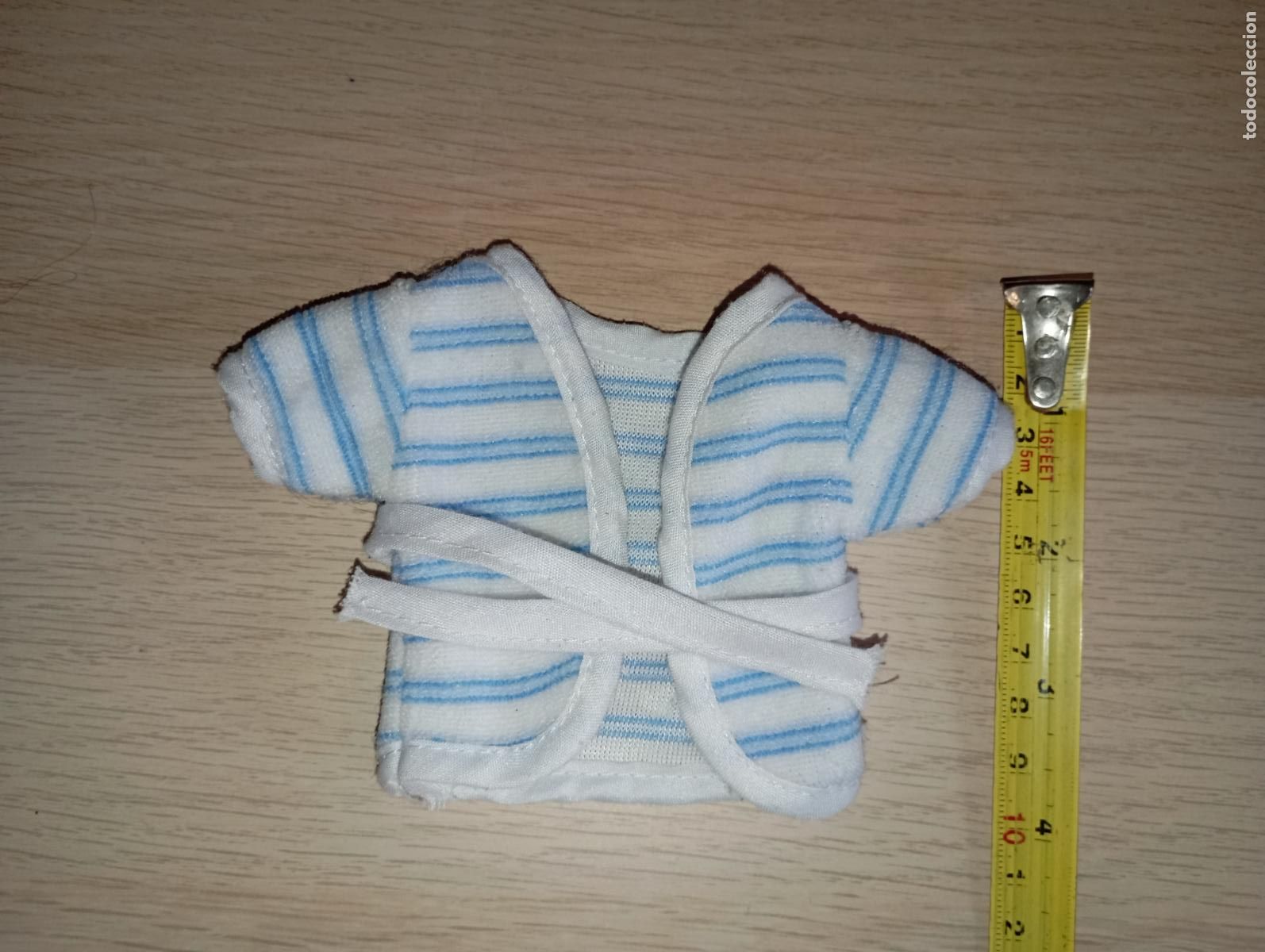 Vestidos mu&ntilde;ecas espa&ntilde;olas: Bata de mu&ntilde;eca bebe tama&ntilde;o barriguitas - Foto 2