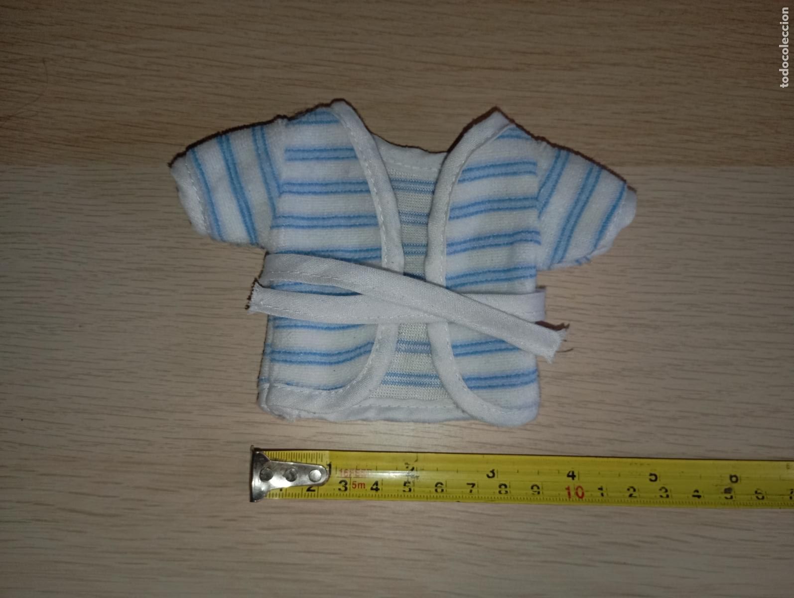 Vestidos mu&ntilde;ecas espa&ntilde;olas: Bata de mu&ntilde;eca bebe tama&ntilde;o barriguitas - Foto 1
