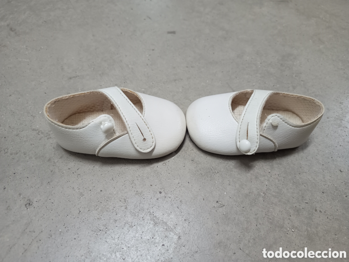Vestidos mu&ntilde;ecas espa&ntilde;olas: ZAPATOS BLANCOS PARA MU&Ntilde;ECA - Foto 2