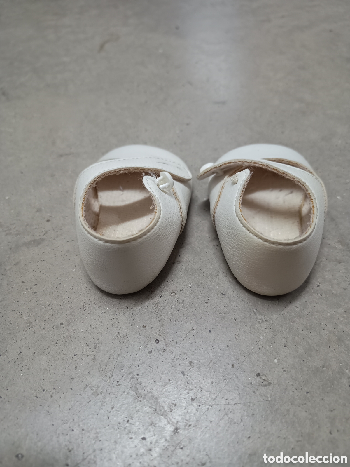 Vestidos mu&ntilde;ecas espa&ntilde;olas: ZAPATOS BLANCOS PARA MU&Ntilde;ECA - Foto 3