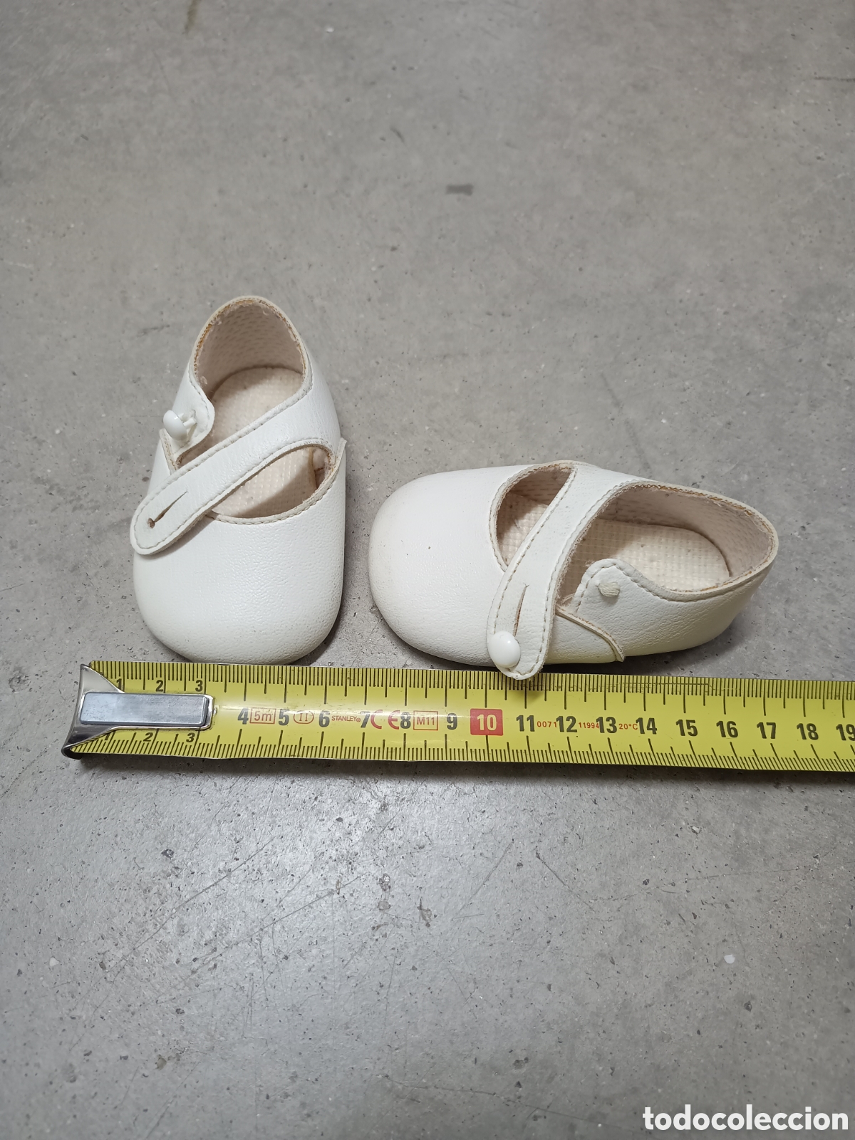 Vestidos mu&ntilde;ecas espa&ntilde;olas: ZAPATOS BLANCOS PARA MU&Ntilde;ECA - Foto 5