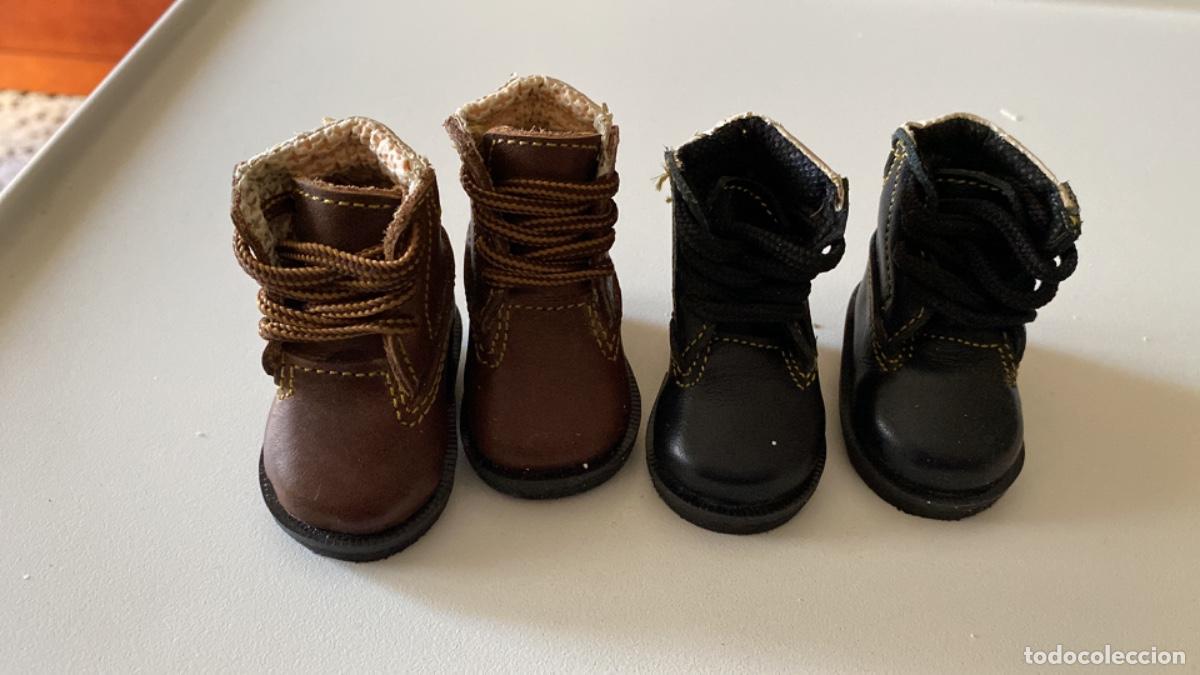 Vestidos mu&ntilde;ecas espa&ntilde;olas: Botas Caterpillar para Nancy - Foto 2