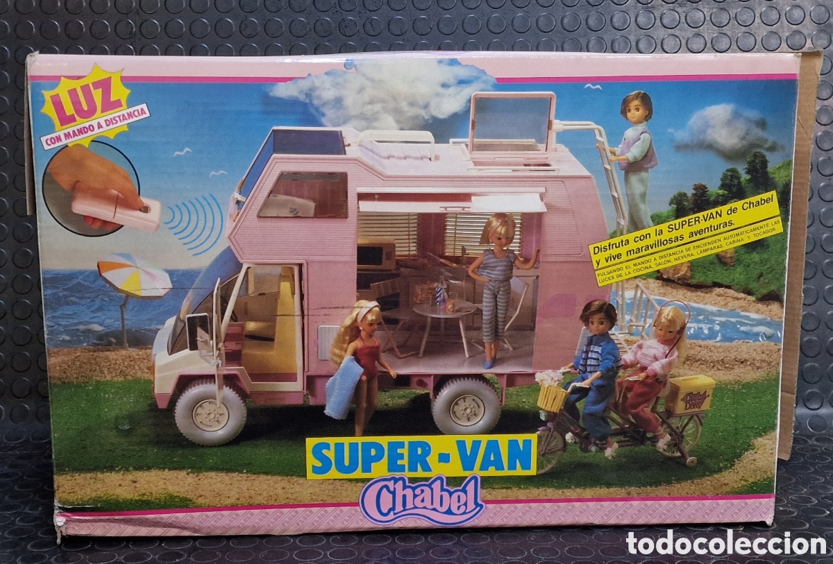 Vestidos mu&ntilde;ecas espa&ntilde;olas: Super van de Chabel de Feber en caja - Foto 1