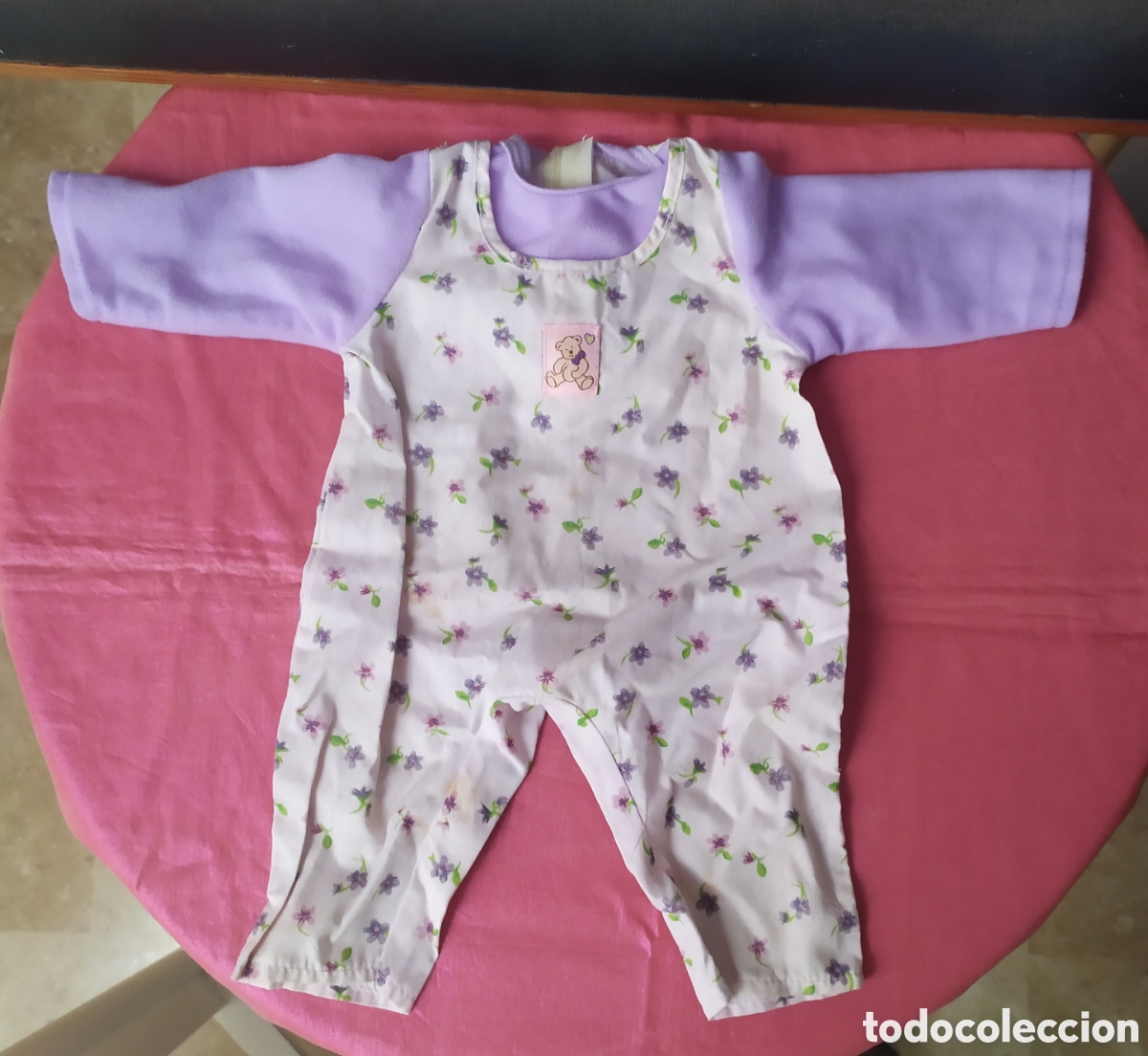 Vestidos mu&ntilde;ecas espa&ntilde;olas: Antiguo pijama de mu&ntilde;ecas - Foto 1