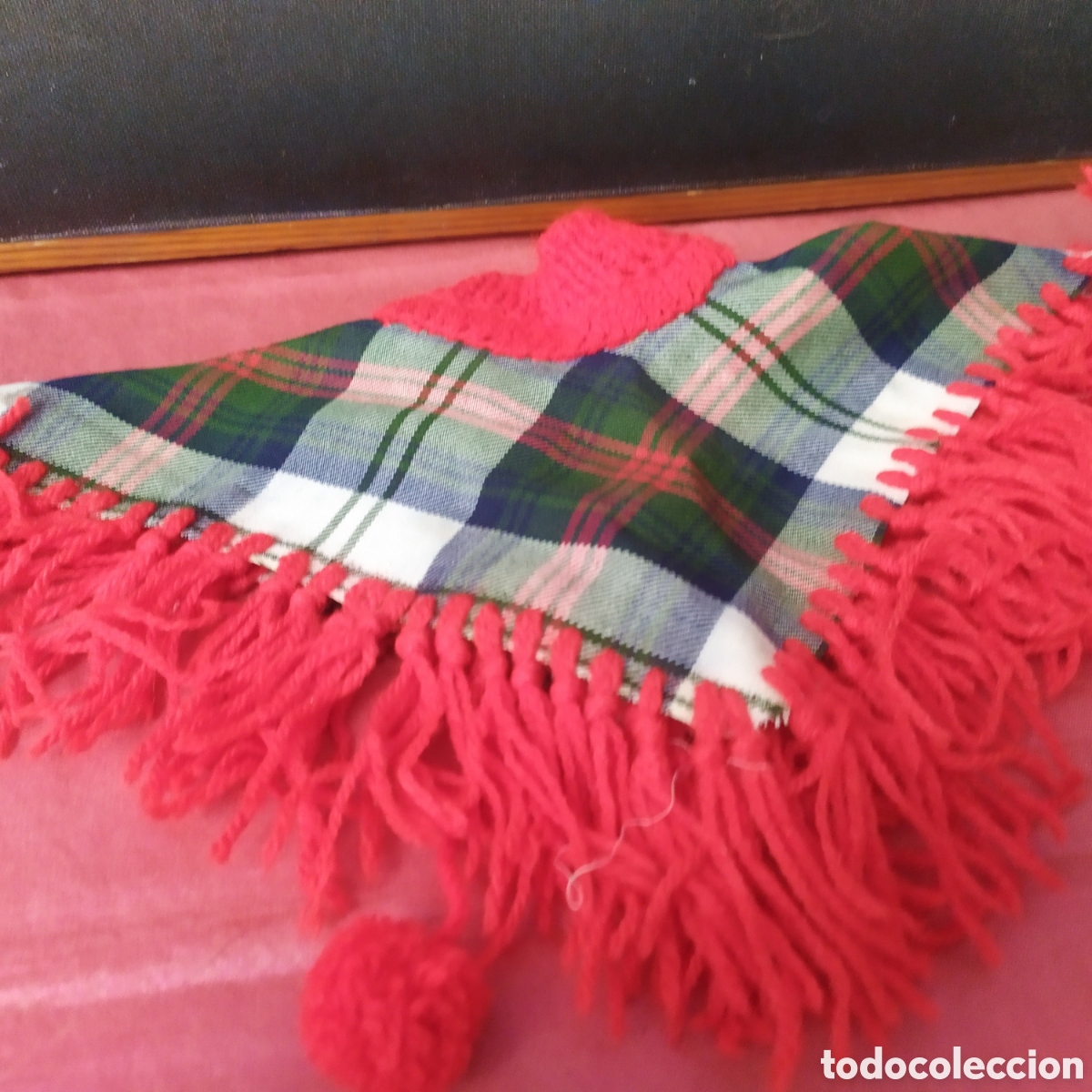 Vestidos mu&ntilde;ecas espa&ntilde;olas: Antiguo poncho de mu&ntilde;ecas - Nancy? - Foto 3