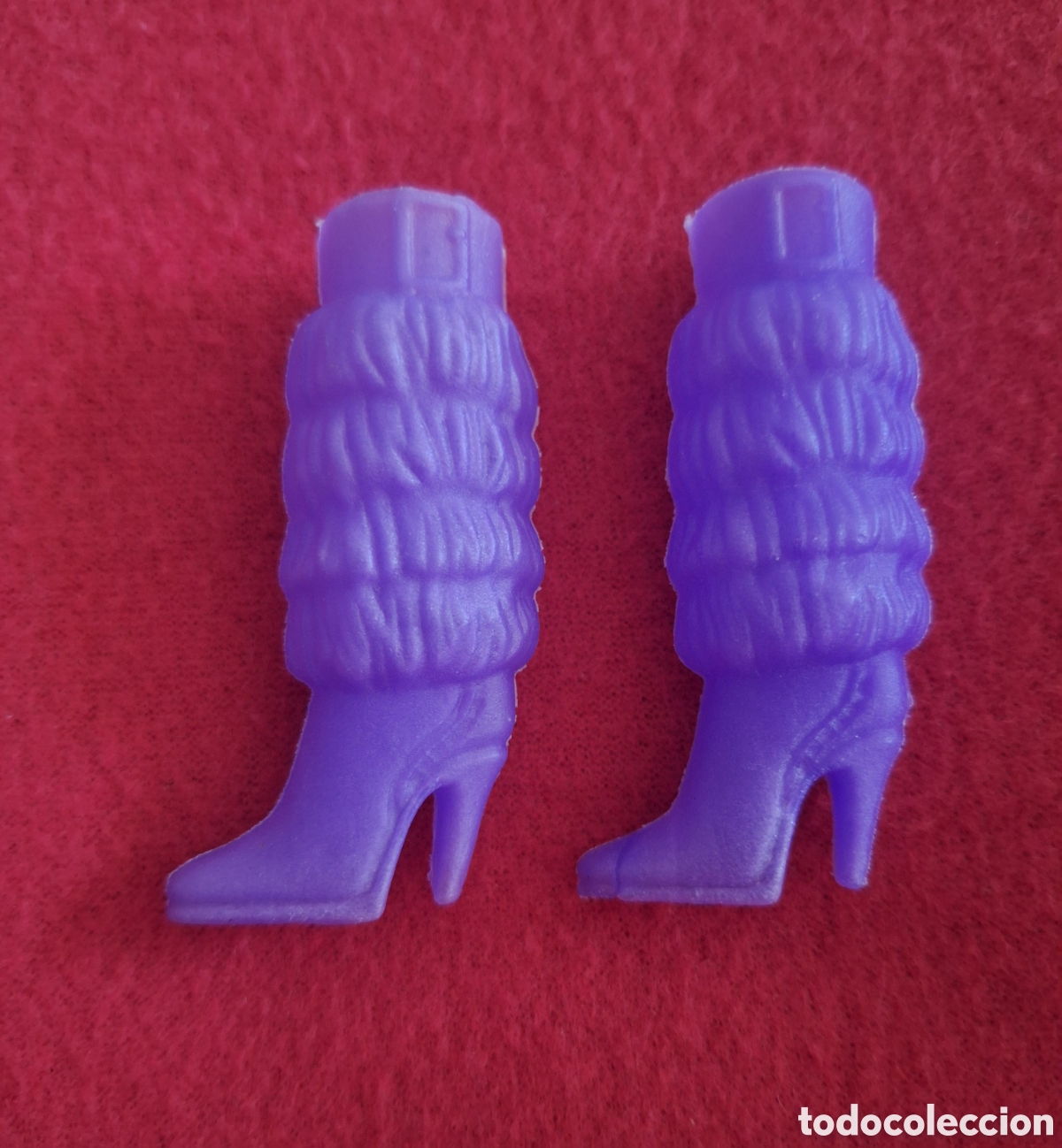 Vestidos mu&ntilde;ecas espa&ntilde;olas: Botas v&aacute;lidas Barbie - Foto 1