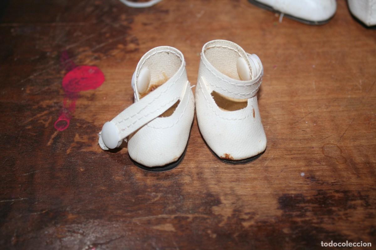 Vestidos mu&ntilde;ecas espa&ntilde;olas: ZAPATOS MU&Ntilde;ECA blancos - Foto 1