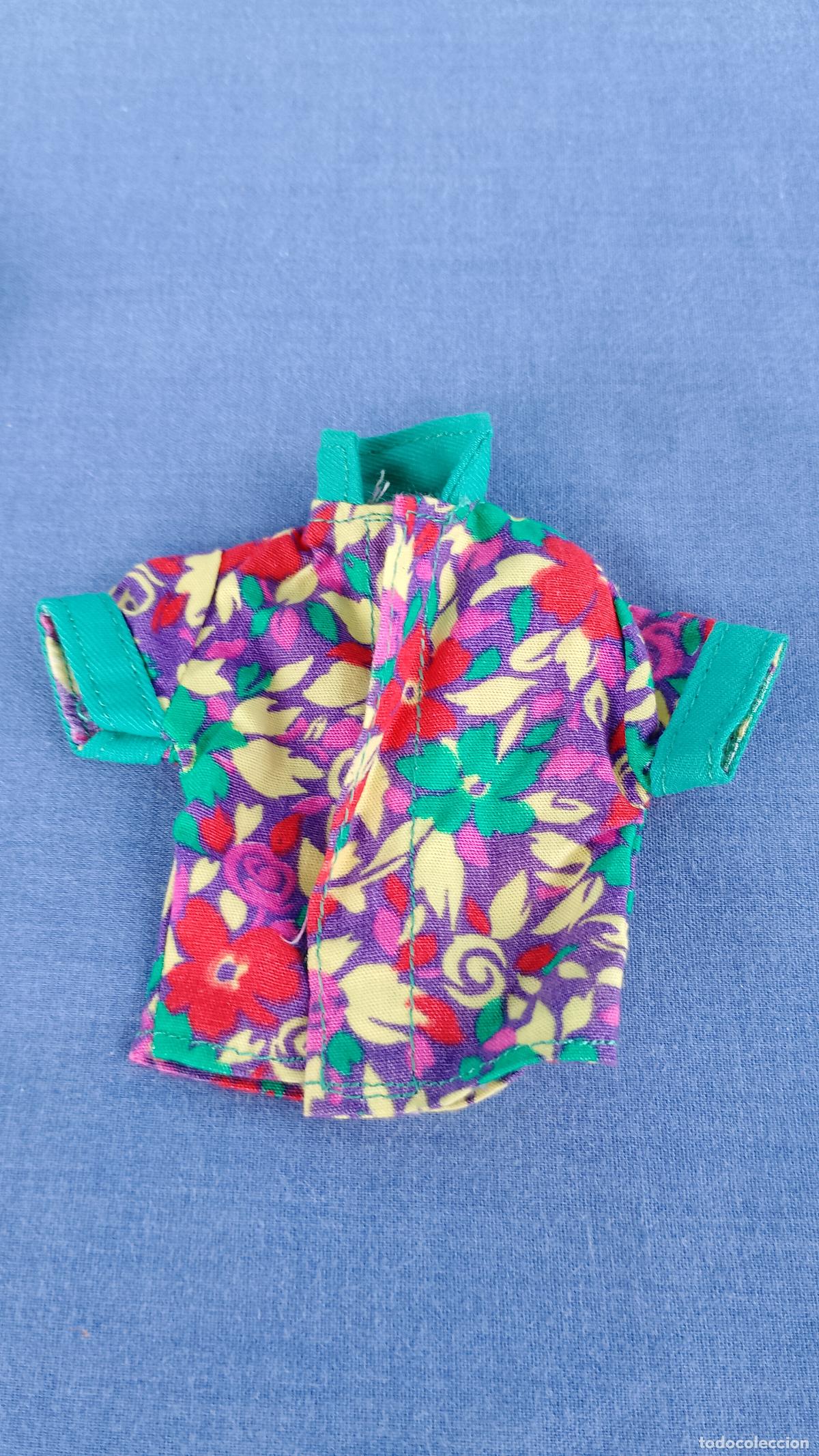 Vestidos mu&ntilde;ecas espa&ntilde;olas: Antigua camisa original de mu&ntilde;eca Chabel Diffusion de Feber - Foto 1