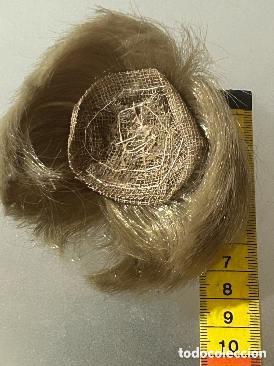 Vestidos mu&ntilde;ecas espa&ntilde;olas: Peluca de mu&ntilde;eca antigua - Foto 4